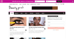 Desktop Screenshot of beautygeekng.com